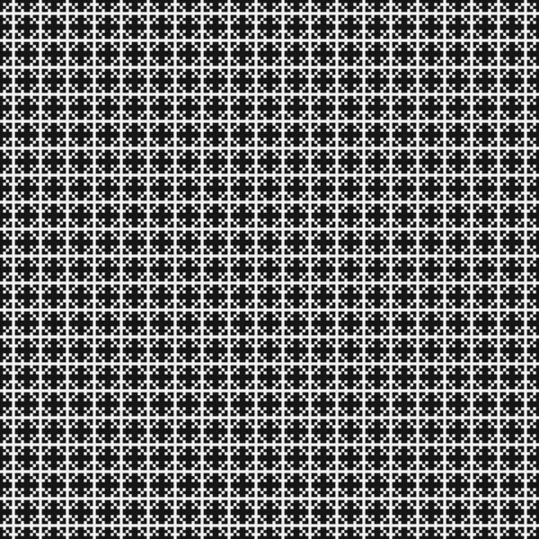 Μαύρο Και Άσπρο Χωρίς Ραφή Μοτίβο Τελείες Και Γραμμές Εικονογράφηση — Διανυσματικό Αρχείο