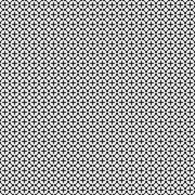 Soyut Çapraz Desenli Noktalar Logosu, üretken hesaplama sanatı çizimi   