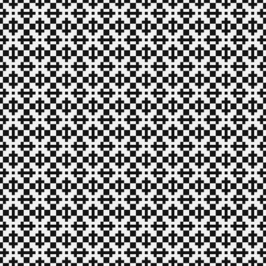 Soyut Çapraz Desenli Noktalar Logosu, üretken hesaplama sanatı çizimi   