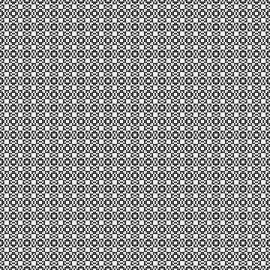 Soyut çapraz desenli logo üretken hesaplama sanatı çizimi