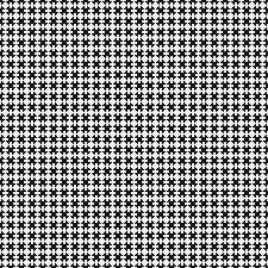 Siyah ve beyaz geometrik arkaplanın kusursuz deseni