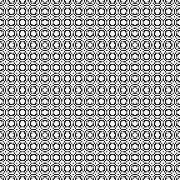Abstract black and white ornamental pattern vector illustration