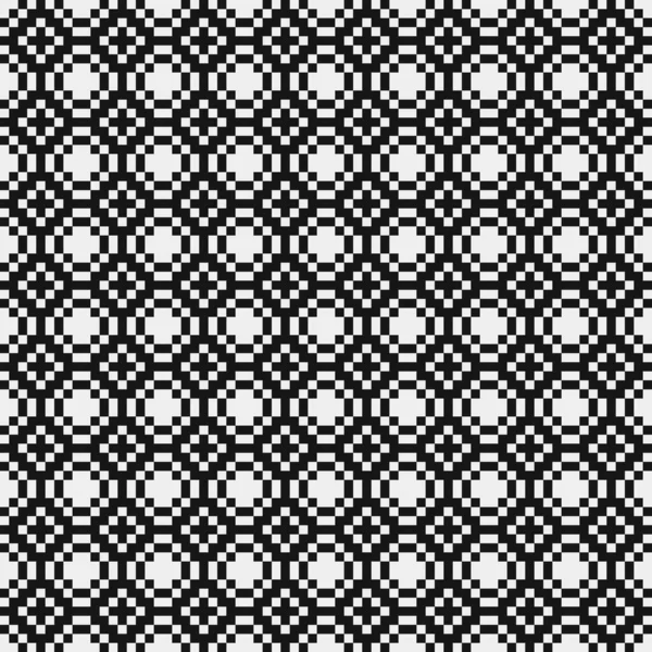 Abstrakt Cross Pattern Dots Logo Generativ Beräkningskonst Illustration — Stock vektor