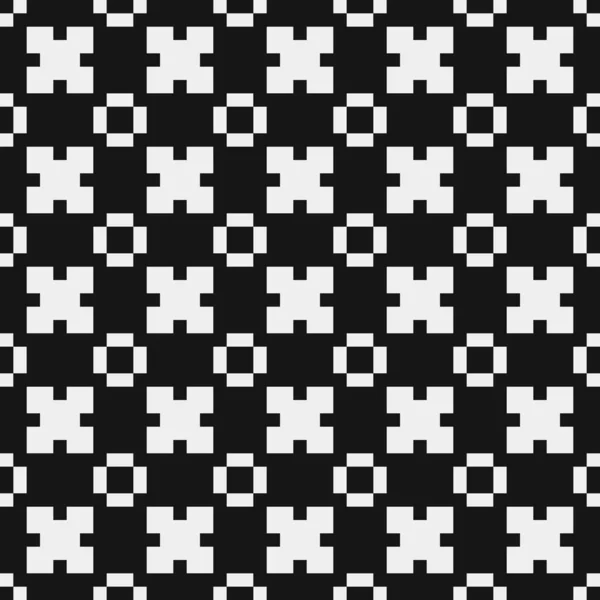 Streszczenie Cross Pattern Dots Logo Generatywna Ilustracja Sztuki Obliczeniowej — Wektor stockowy