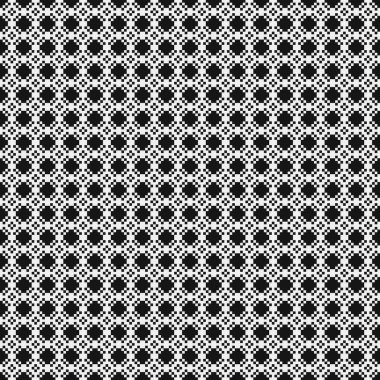 Soyut Çapraz Desenli Noktalar Logosu, üretken hesaplama sanatı çizimi   