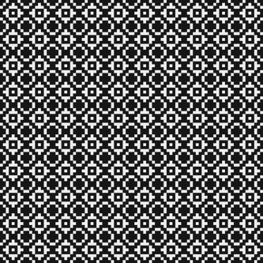 Soyut Geometrik Çapraz Desen, vektör çizimi 