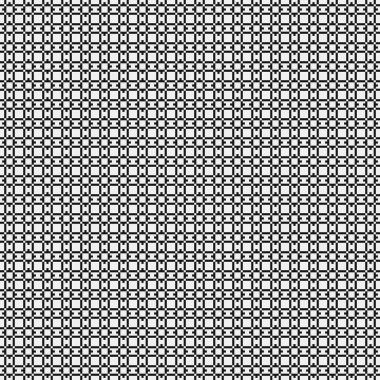 Soyut Çapraz Desenli Noktalar Logosu, üretken hesaplama sanatı çizimi   