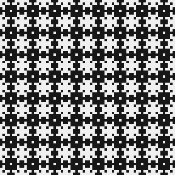 Patrón Abstracto Geométrico Blanco Negro Ilustración Vectorial — Archivo Imágenes Vectoriales