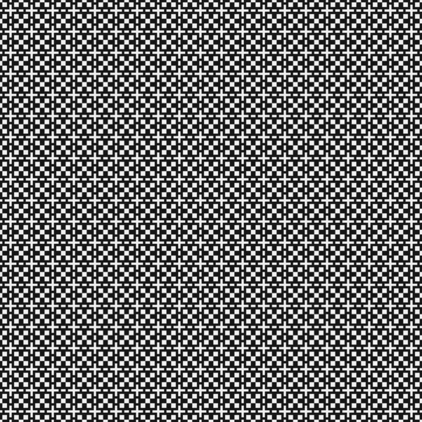 Motif Abstrait Géométrique Noir Blanc Illustration Vectorielle — Image vectorielle