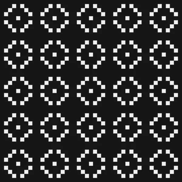 Abstract Cross Pattern Dots Logo Ilustração Arte Computacional Generativa — Vetor de Stock