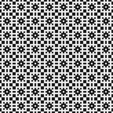 Soyut Çapraz Desenli Noktalar Logosu, üretken hesaplama sanatı çizimi   