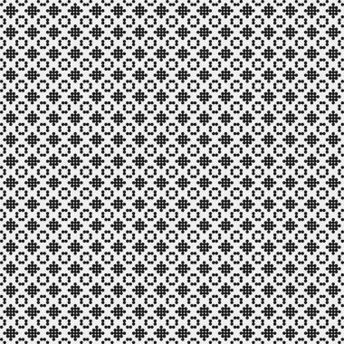 Soyut Çapraz Noktalar Şablonu, arka plan. Vektör illüstrasyonu   