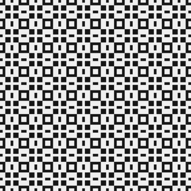 soyut geometrik siyah beyaz desen, vektör illüstrasyonu 