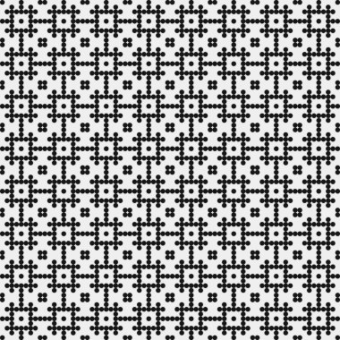 Noktalı soyut desen, üretken hesaplama sanatı çizimi 