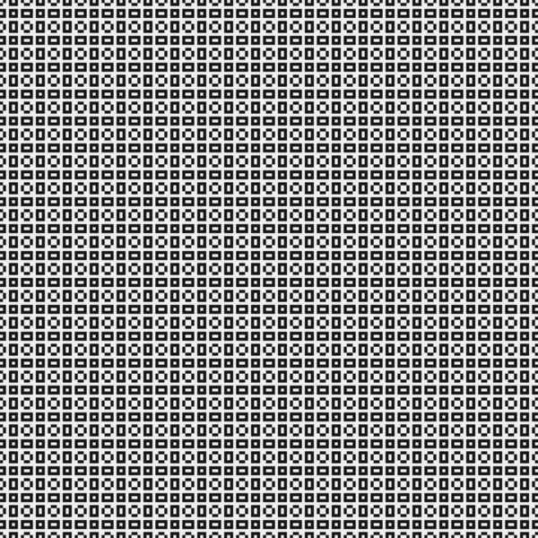 Abstract Geometric Black White Pattern Vector Illustration — Stock Vector