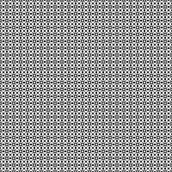 Abstrait Cross Pattern Dots Logo Illustration Générative Art Numérique — Image vectorielle