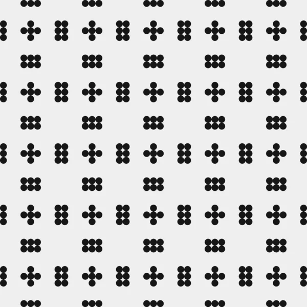 Abstract Cross Dots Pattern Background Vector Illustration — Stock Vector