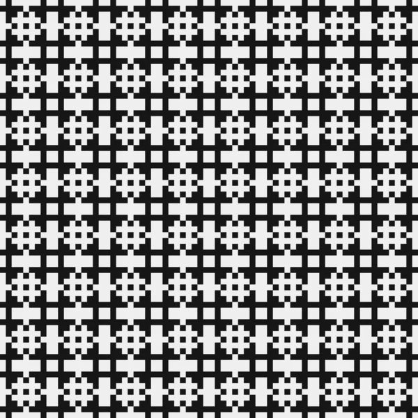 Abstrait Cross Pattern Dots Logo Illustration Générative Art Numérique — Image vectorielle