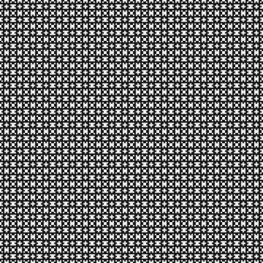 Soyut Çapraz Desenli Noktalar Logosu, üretken hesaplama sanatı çizimi   