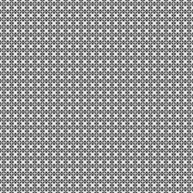 Soyut Çapraz Desenli Noktalar Logosu, üretken hesaplama sanatı çizimi   