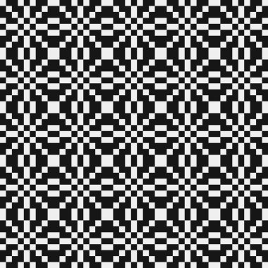 Soyut Çapraz Desenli Noktalar Logosu, üretken hesaplama sanatı çizimi