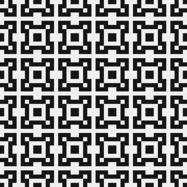 Soyut Çapraz Noktalar Şablonu, arka plan. Vektör illüstrasyonu 