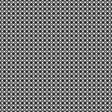 Soyut Çapraz Desenli Noktalar Logosu, üretken hesaplama sanatı çizimi   