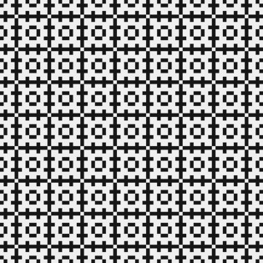 Soyut Geometrik Çapraz Desen, vektör çizimi 