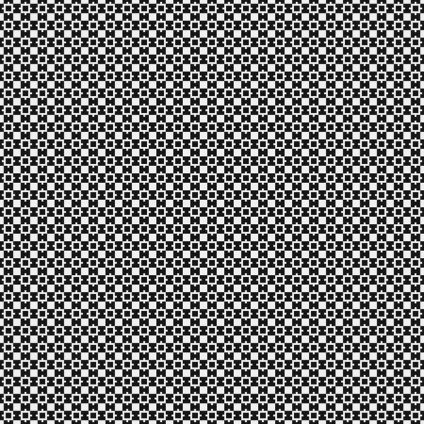 Abstrait Cross Pattern Dots Logo Illustration Générative Art Numérique — Image vectorielle