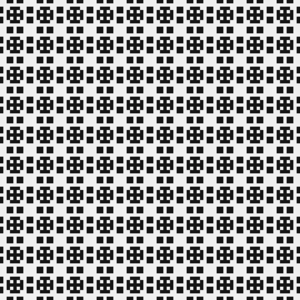 Abstrait Cross Pattern Dots Logo Illustration Générative Art Numérique — Image vectorielle