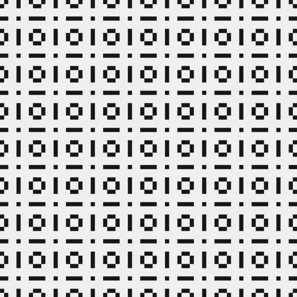 Abstract Cross Pattern Dots Logo Ilustração Arte Computacional Generativa — Vetor de Stock