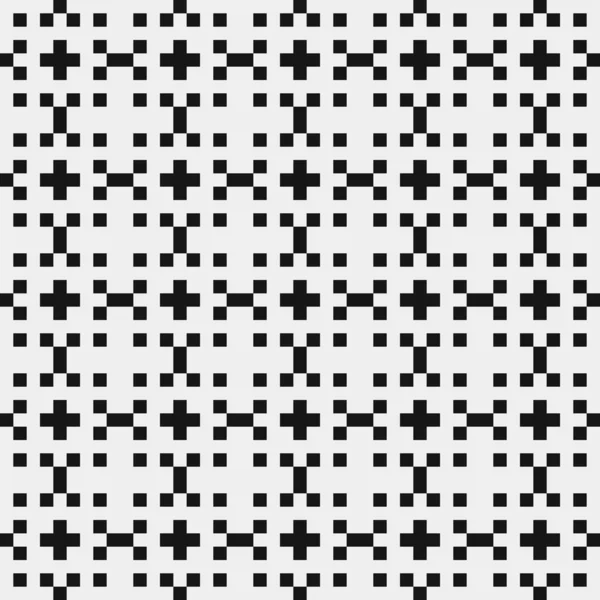 Abstraktes Cross Pattern Dots Logo Generative Computergestützte Kunstillustration — Stockvektor