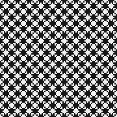 Soyut Çapraz Desenli Noktalar Logosu, üretken hesaplama sanatı çizimi   