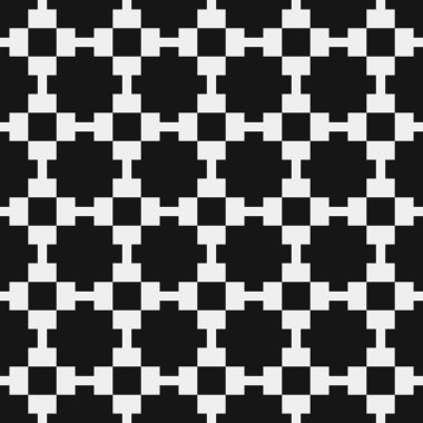 Soyut Çapraz Desenli Noktalar Logosu, üretken hesaplama sanatı çizimi   