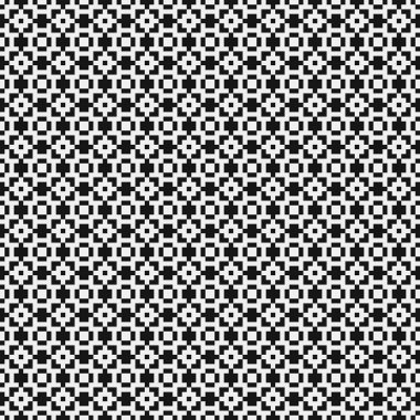 Soyut Çapraz Desenli Noktalar Logosu, üretken hesaplama sanatı çizimi   