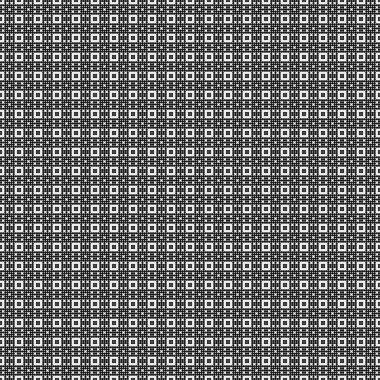 Soyut siyah ve beyaz süs desenli vektör çizimi