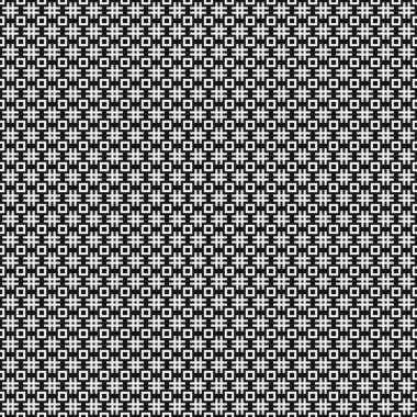 Soyut Çapraz Desenli Noktalar Logosu, üretken hesaplama sanatı çizimi   