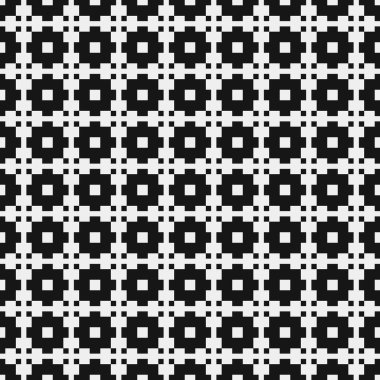 soyut geometrik siyah beyaz desen, vektör illüstrasyonu 