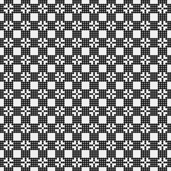 Illustration Vectorielle Abstraite Motif Ornemental Noir Blanc — Image vectorielle