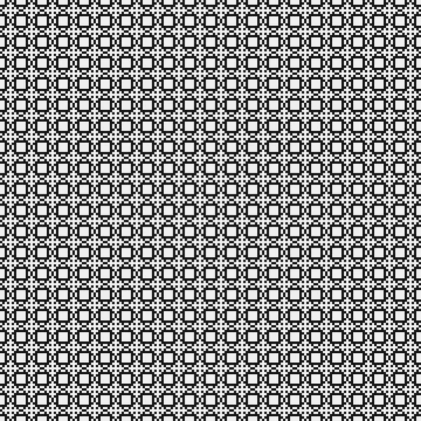 Astratto Croce Pattern Dots Logo Arte Computazionale Generativa Illustrazione — Vettoriale Stock