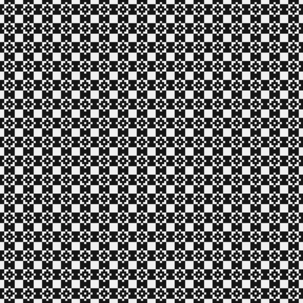 Motif Abstrait Géométrique Noir Blanc Illustration Vectorielle — Image vectorielle