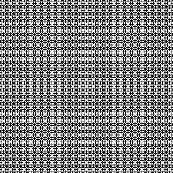 Abstrait Cross Pattern Dots Logo Illustration Générative Art Numérique — Image vectorielle