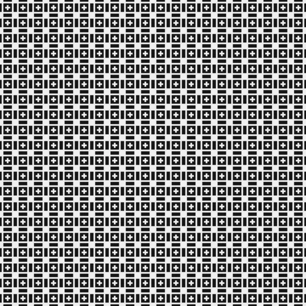 Abstract Cross Pattern Dots Logo Ilustração Arte Computacional Generativa — Vetor de Stock