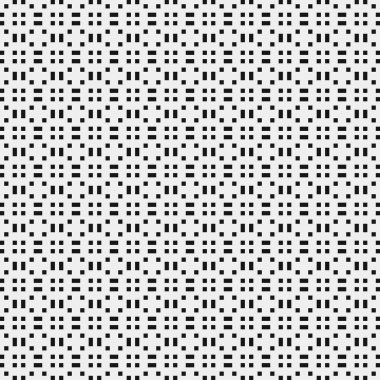 soyut geometrik siyah beyaz desen, vektör illüstrasyonu 