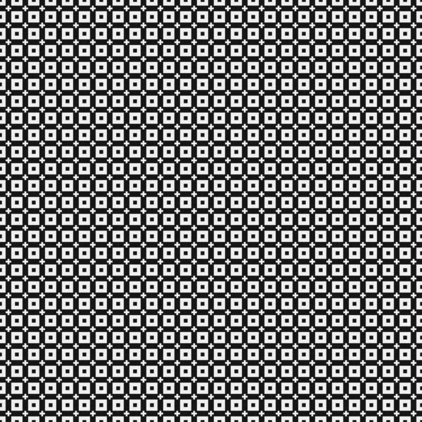 Abstrait Cross Pattern Dots Logo Illustration Générative Art Numérique — Image vectorielle