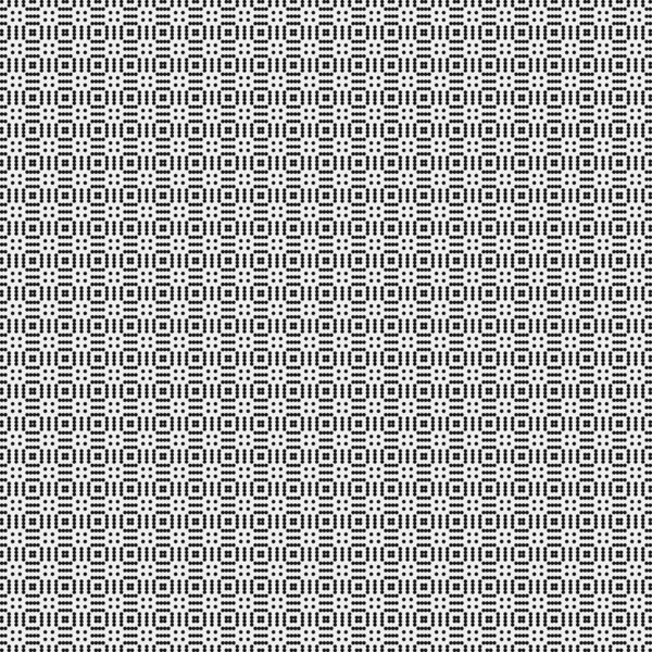 Abstract black and white ornamental pattern vector illustration