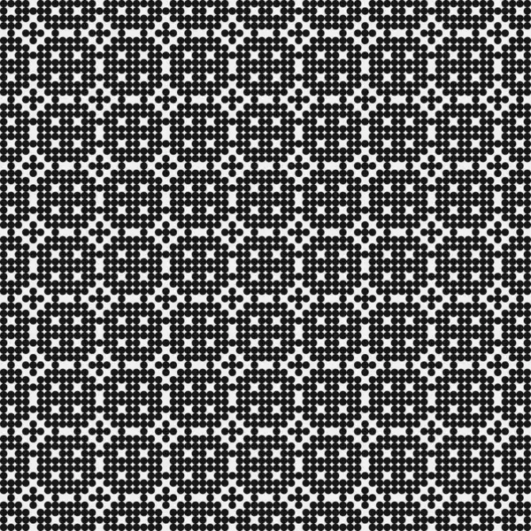 Abstracte Patroon Met Stippen Generatieve Computational Art Illustratie — Stockvector
