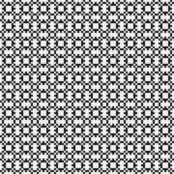 Abstraktes Cross Pattern Dots Logo Generative Computergestützte Kunstillustration — Stockvektor