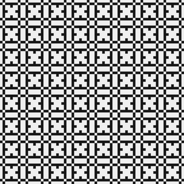 Abstract Cross Pattern Dots Logo Ilustração Arte Computacional Generativa — Vetor de Stock