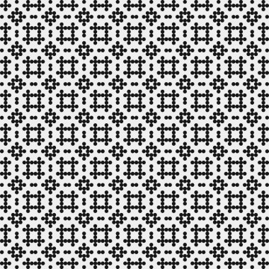 Noktalı soyut geometrik desen, üretken hesaplama sanatı çizimi 